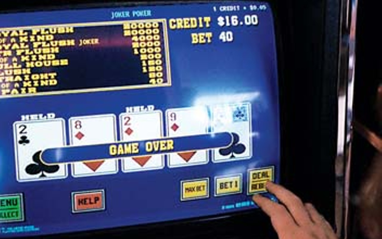 Legalized video gambling stalled