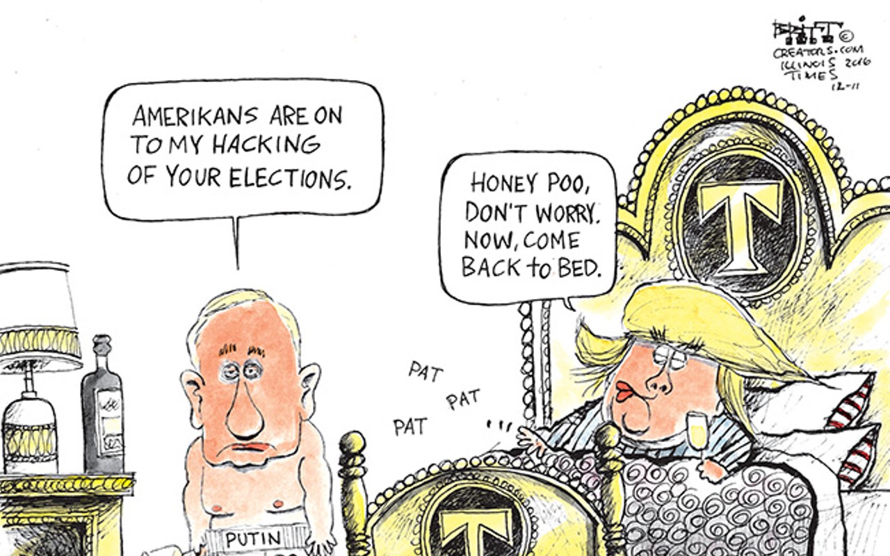 In bed with Putin