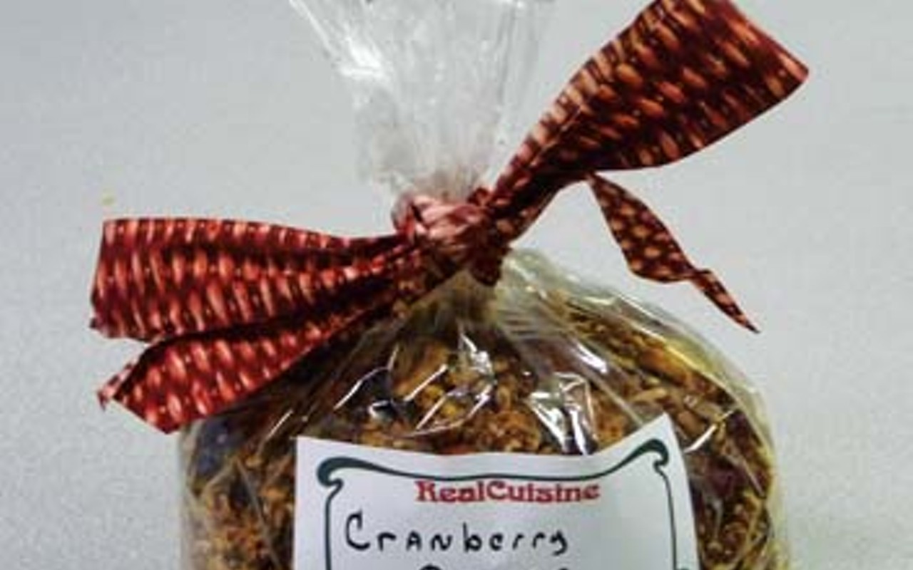 Cranberry orange granola
