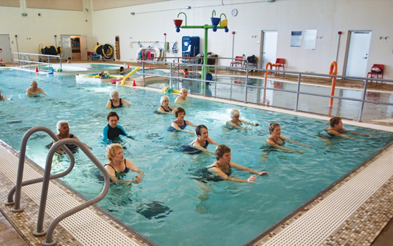 The many benefits of water aerobics