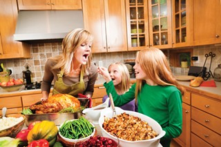 Holiday cooking with kids