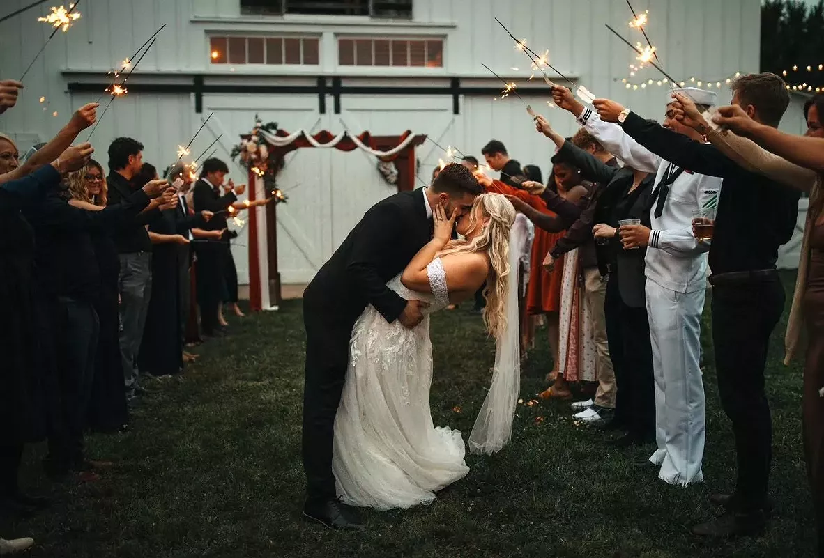 Sparkler Send Off