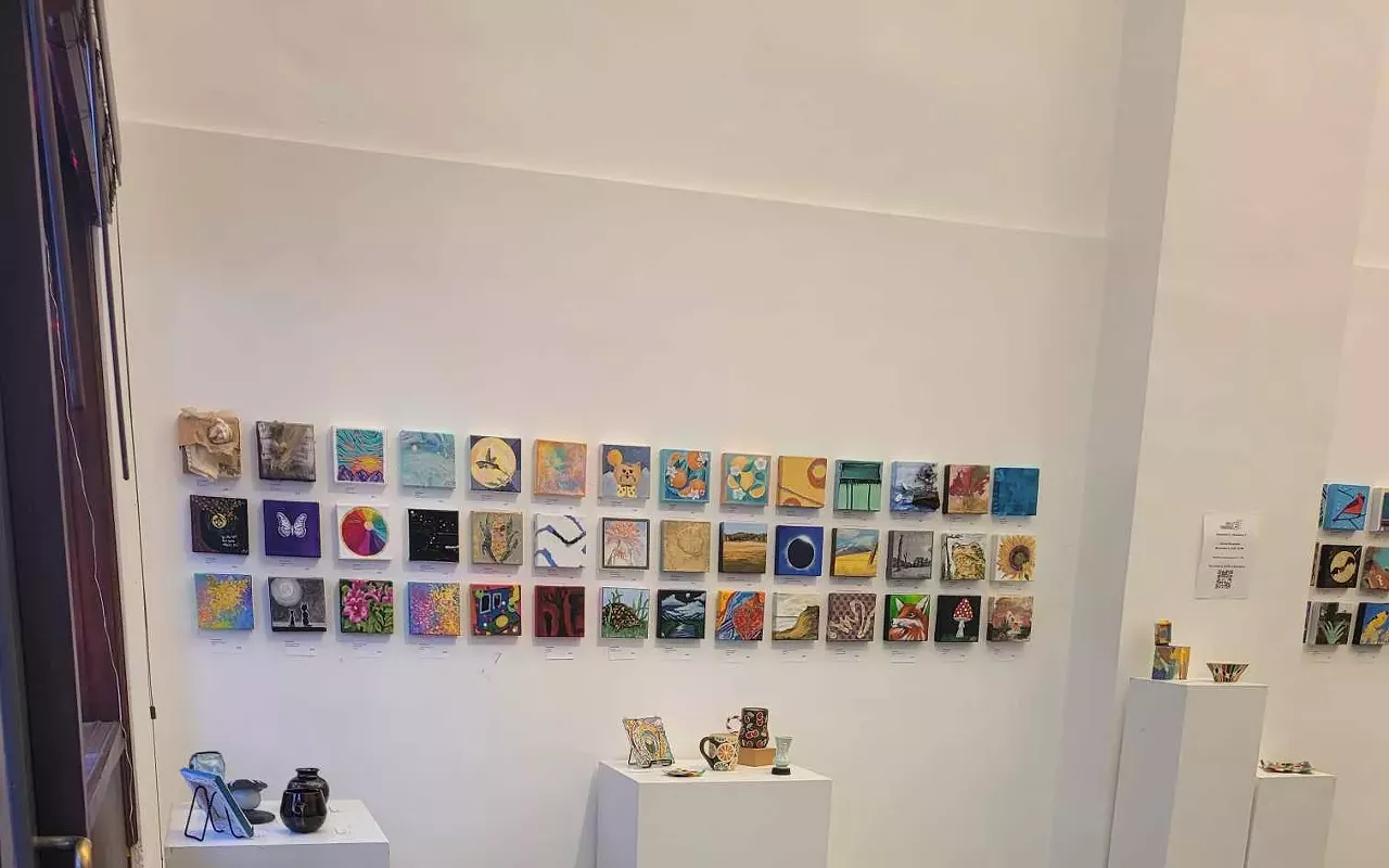 Image: 6x6 Art Raffle Closing Event