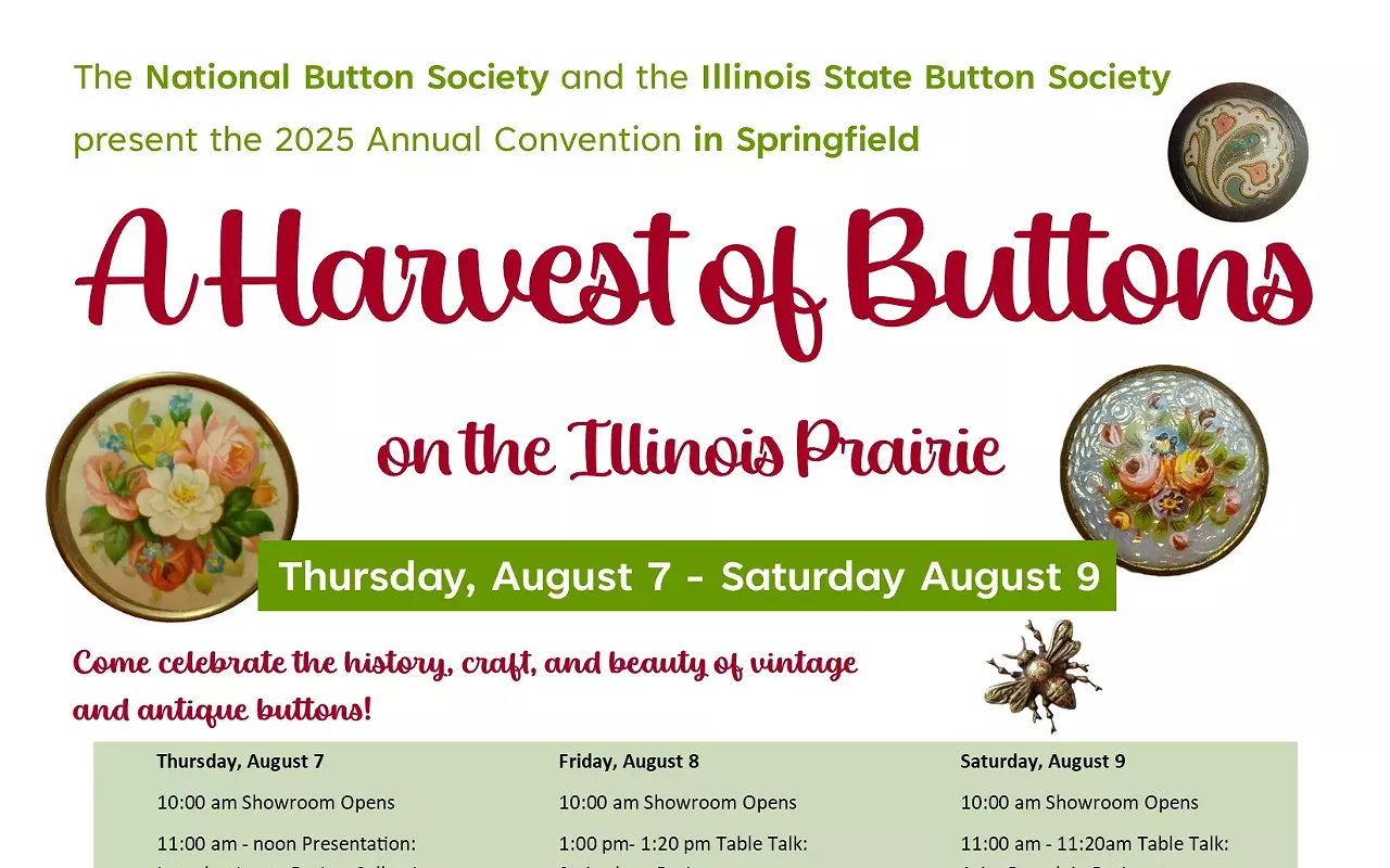 Image: A Harvest of Buttons on the Illinois Prairie