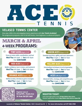 Image: Ace Tennis Academy at Velasco Tennis Center