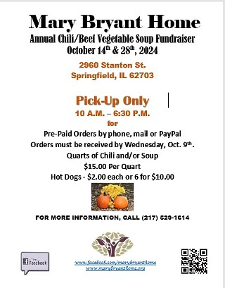 Annual Chili/Soup Fundraiser