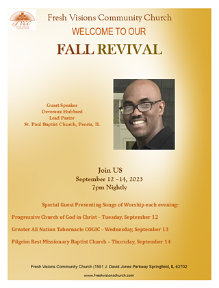 Image: Annual Fall Revival