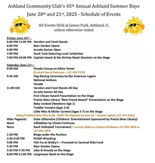 Image: Ashland Summer Days