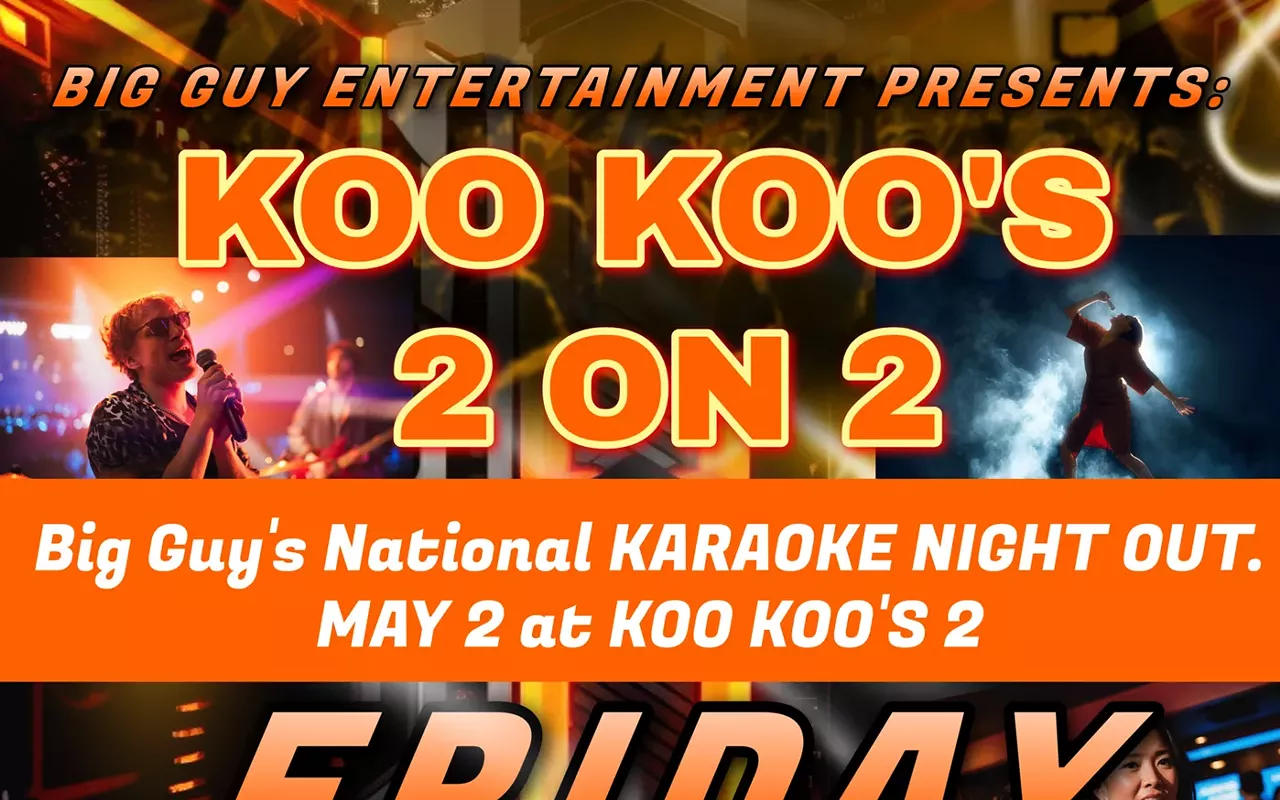 Image: Big Guy's National Karaoke Night Out