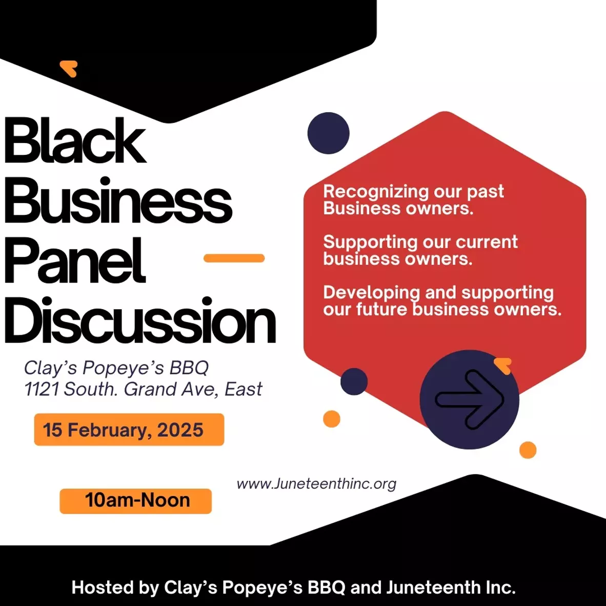 Moderated by Juneteenth Inc.
