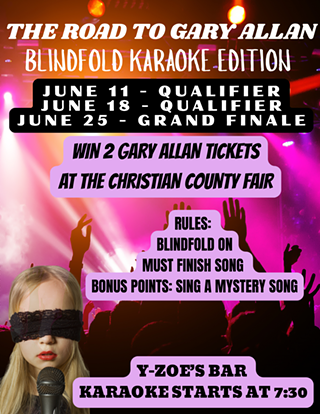 Image: Blindfold Karaoke