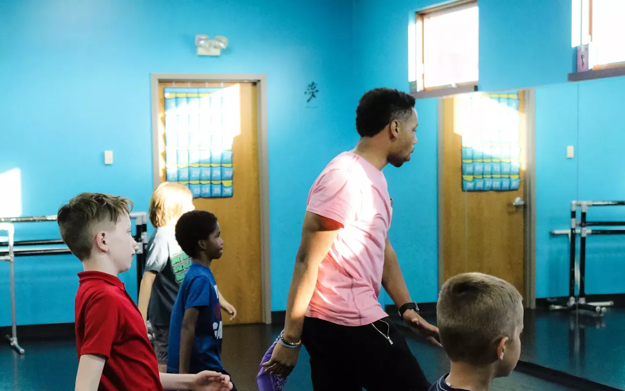 Image: Boys Hip Hop Class