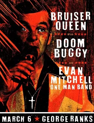 Image: Bruiser Queen with Doom Buggy and Evan Mitchell One Man Band