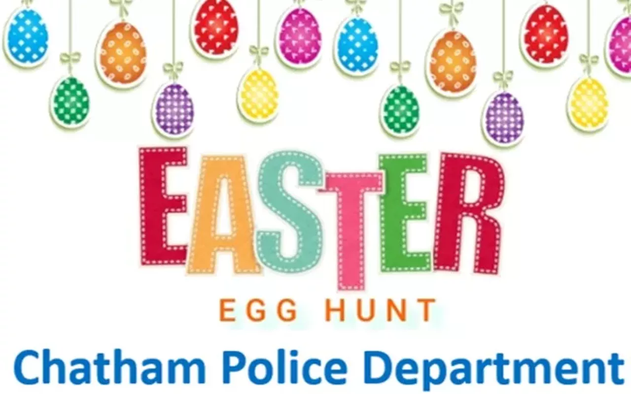 Image: Chatham Police Easter Egg Hunt