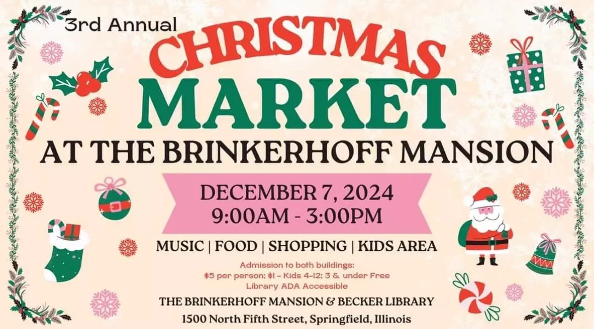 CHRISTMAS MARKET AT THE BRINKERHOFF MANSION & BECKER LIBRARY
