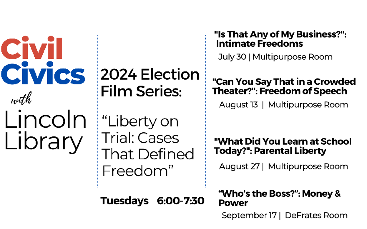 Image: Civil Civics with Lincoln Library