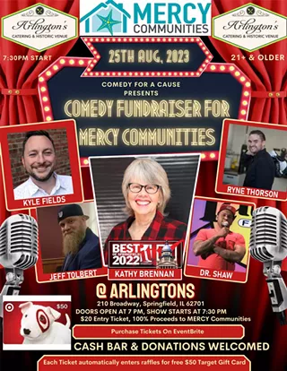Image: Comedy Fundraiser for MERCY Communities