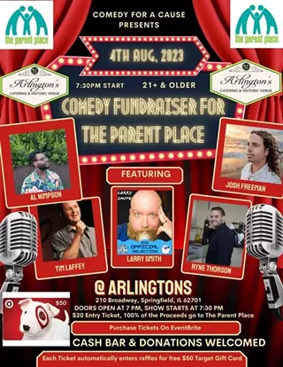 Image: Comedy Fundraiser for Parent Place