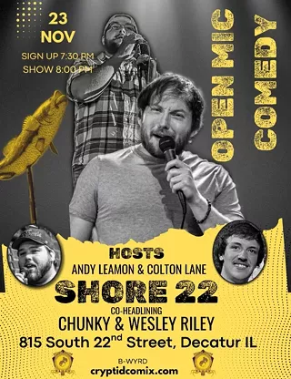 Image: Comedy open mic