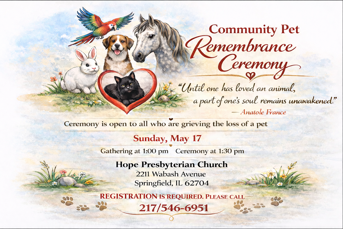 Community Pet Remembrance Ceremony