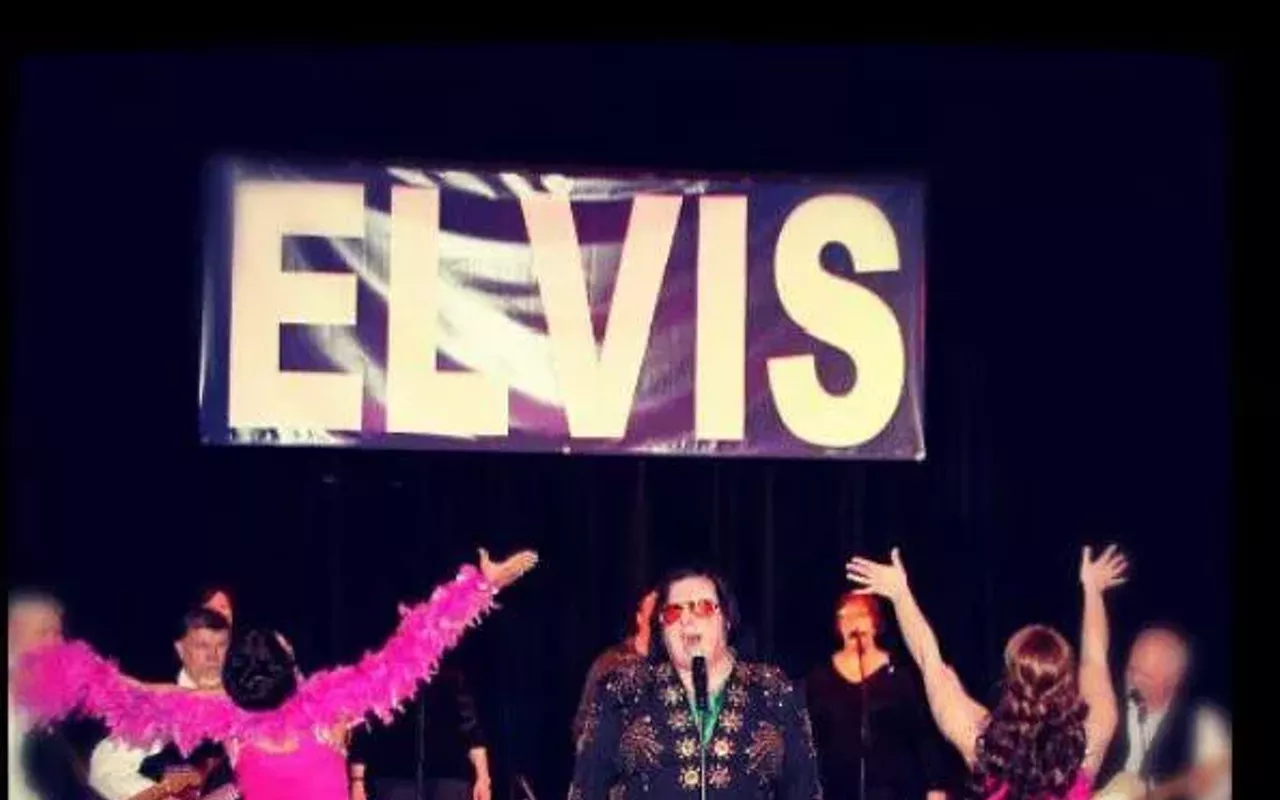 Image: Elvis Himselvis and Tom Irwin