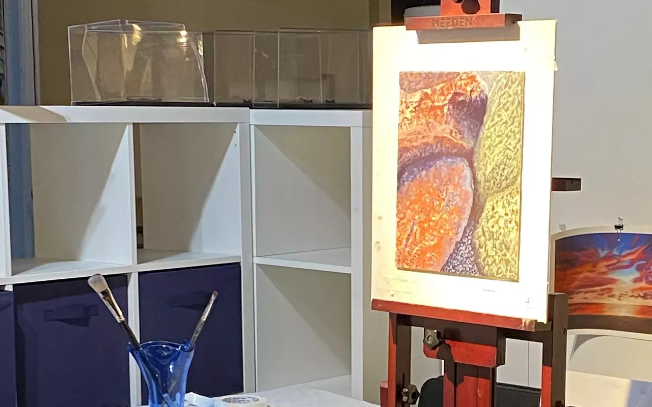 Image: Emerging artist featured exhibit
