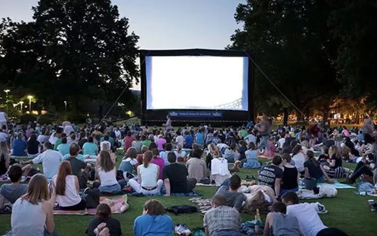 Image: Enos Park Movie Night