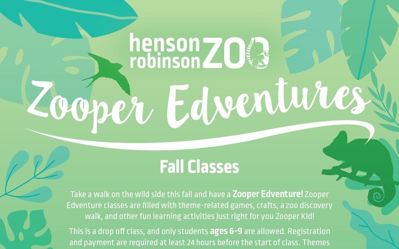 Fall Zooper Edventure Class