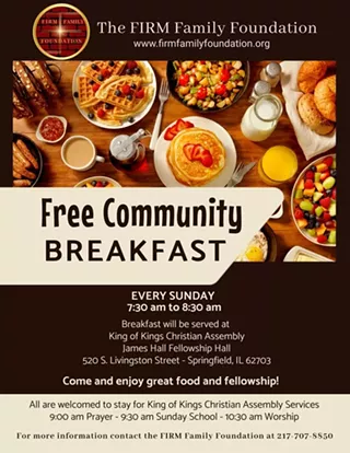 Image: Free Community Breakfast