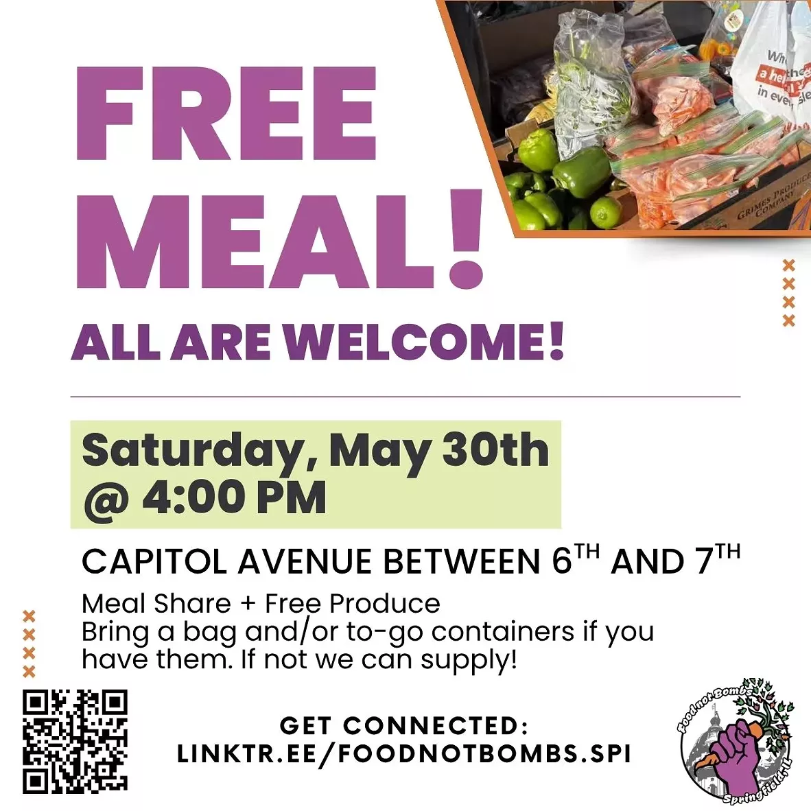 FNBSPI 5/30 Free Meal & Produce Flyer