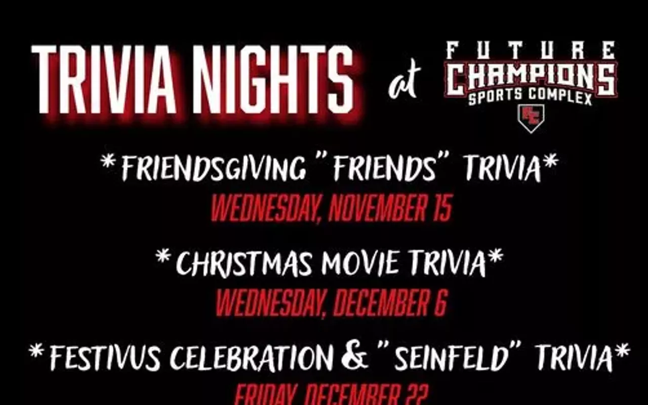 Image: Future Champions Trivia Night/Friendsgiving Featuring "Friends" Trivia
