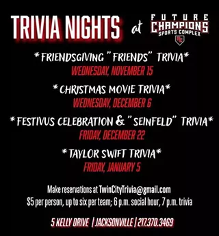 Image: Future Champions Trivia Night/Friendsgiving Featuring "Friends" Trivia