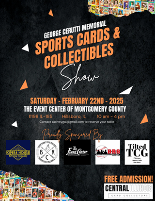 Image: George Cerutti Memorial Sports Cards & Collectibles Show