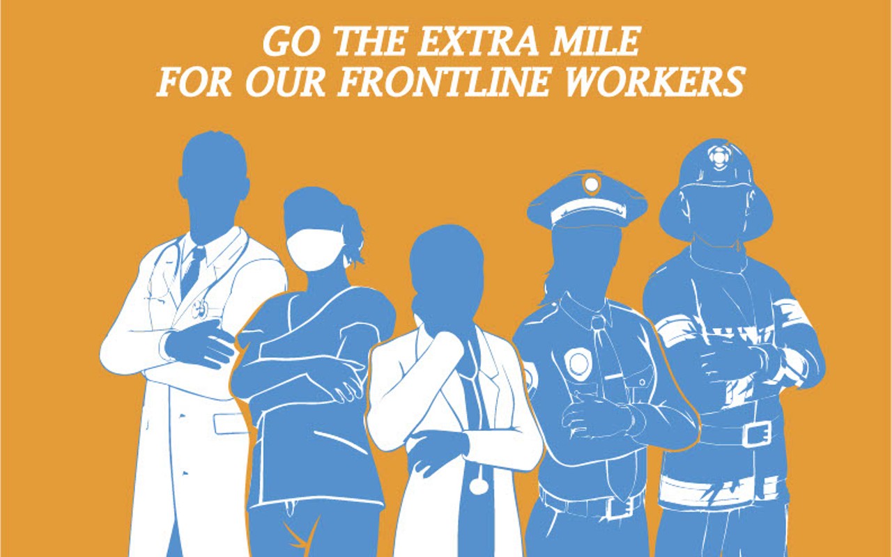 "Go the Extra Mile 5K" honors frontline workers