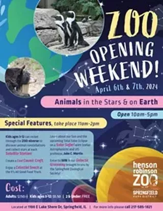 Image: Henson Robinson Zoo Opening Weekend