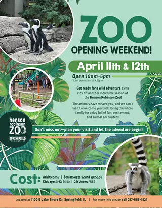 Image: Henson Robinson Zoo Opening Weekend