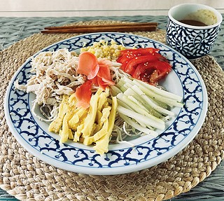 Hiyashi Chuka, a Japanese summertime dish