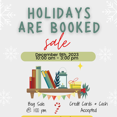 Holidays are Booked Sale