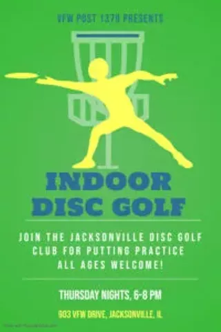 Image: Indoor Disc Golf at VFW