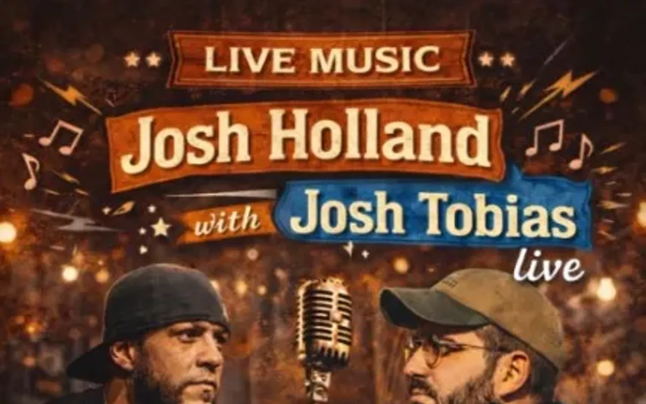 Image: Josh Holland with Josh Tobias