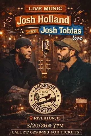 Image: Josh Holland with Josh Tobias