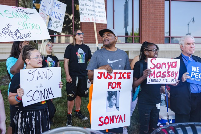 Justice for Sonya Massey Protest