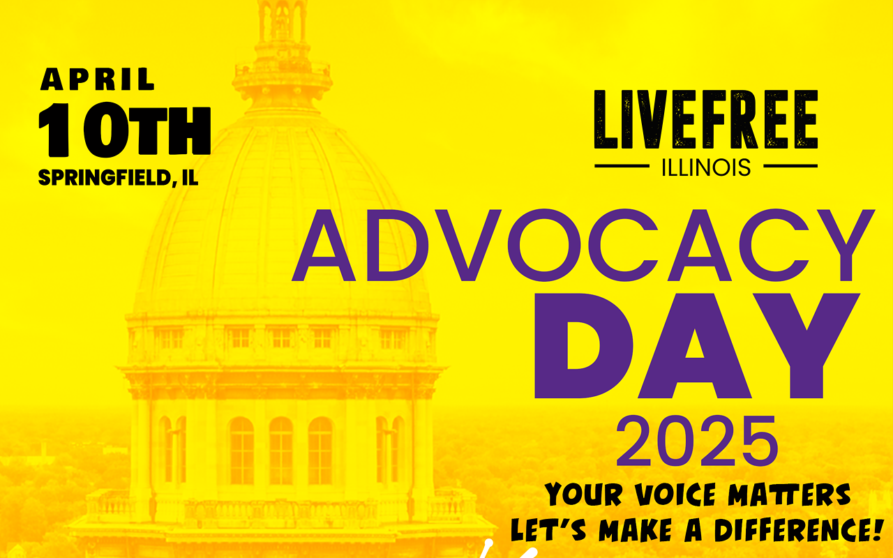 Image: Live Free Illinois Advocacy Day 2025