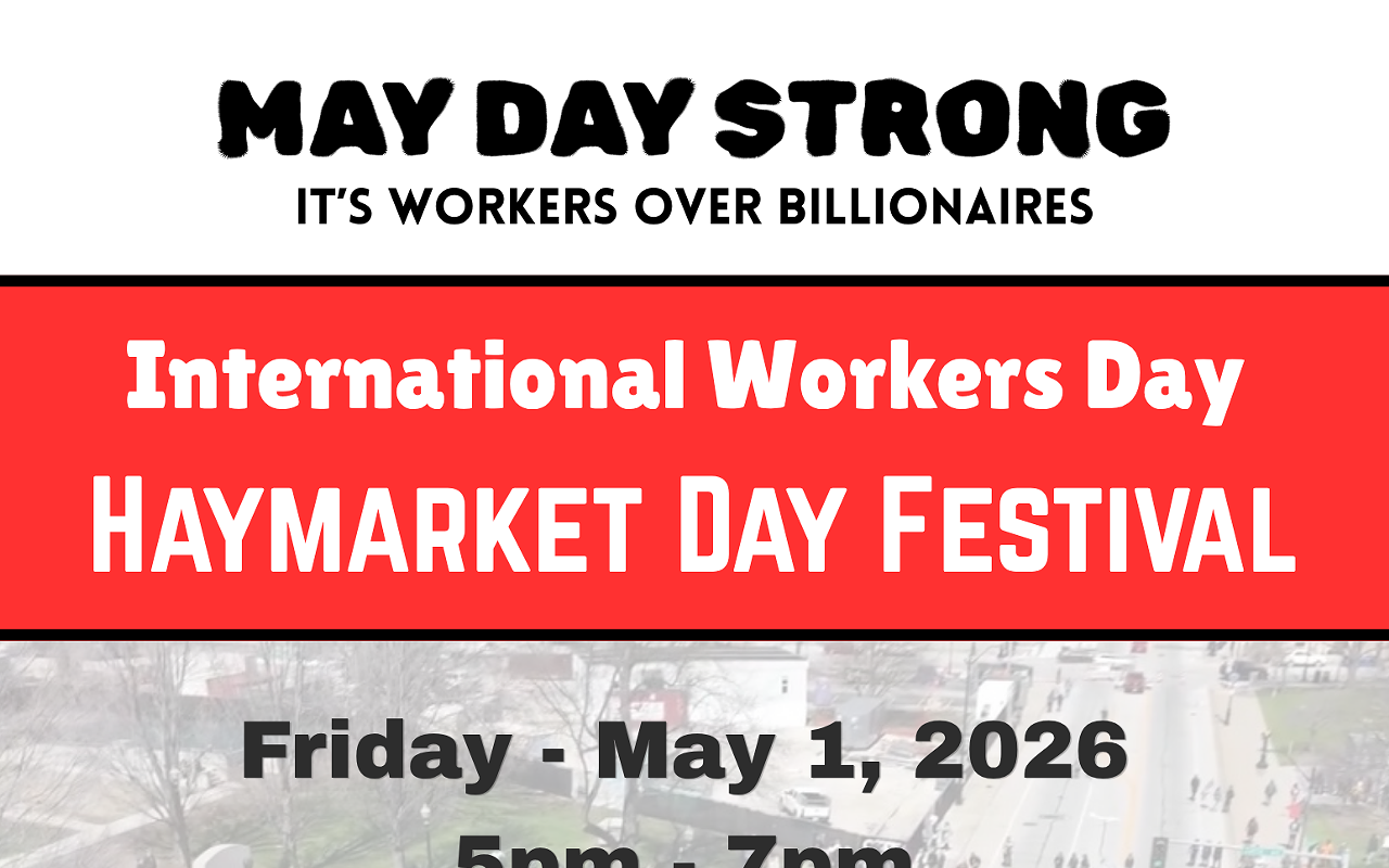 Image: May Day Strong Haymarket Day Festival