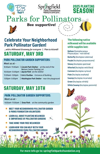 Image: Milkweed giveaways at four parks