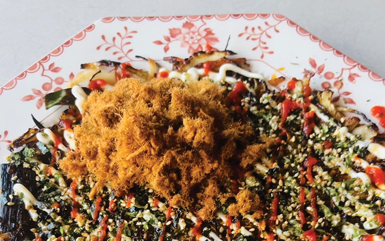 Okonomiyaki - the Japanese vegetable pancake