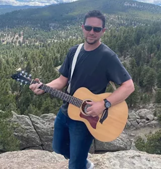 Image: Open mic with Mike Metz
