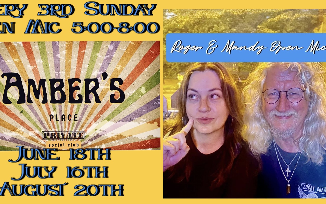 Open mic with Roger and Mandy