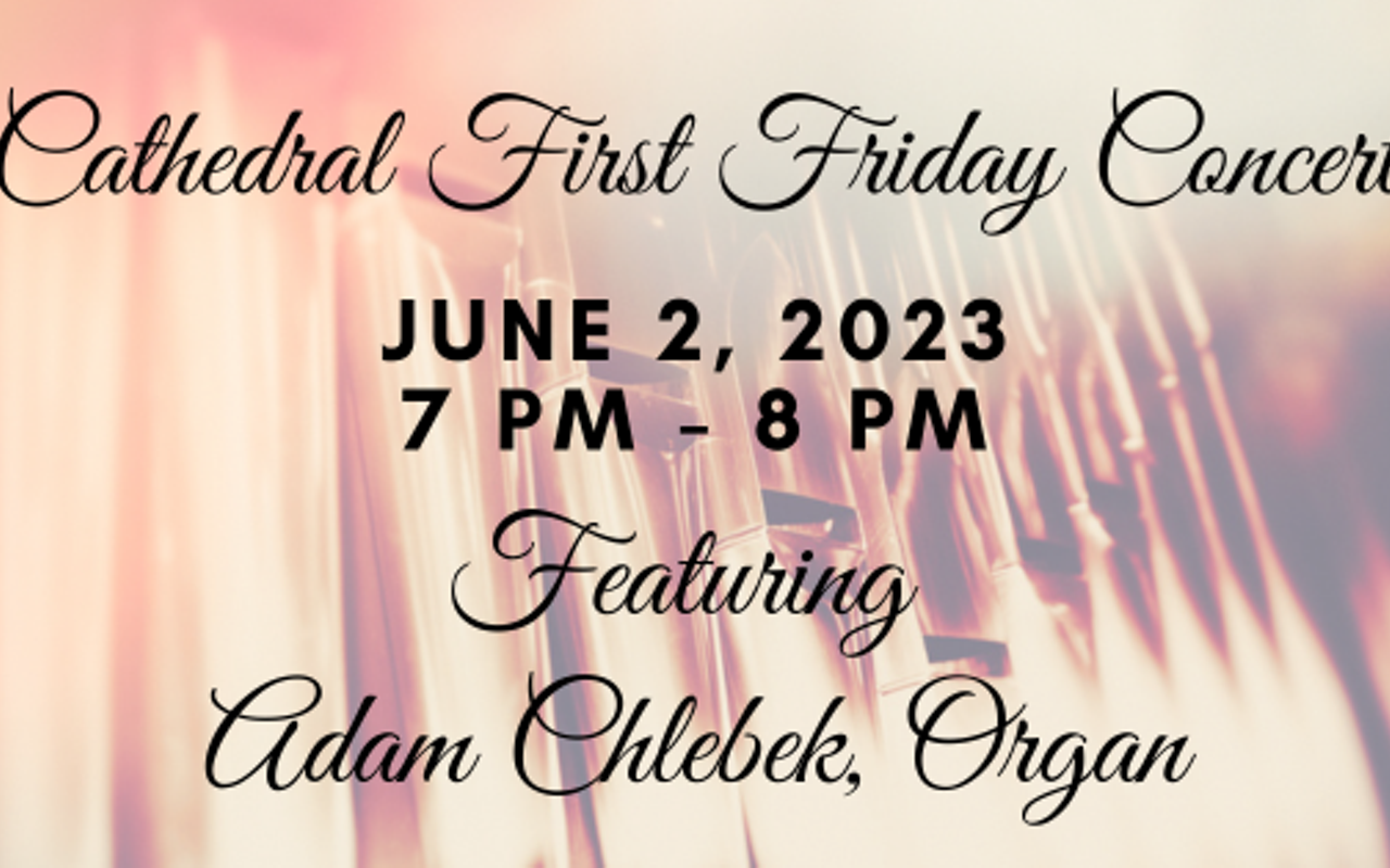 Image: Organist Adam Chlebek