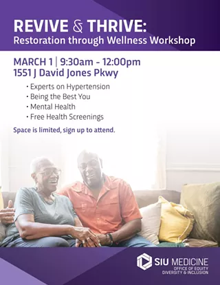 Image: POSTPONED: Revive & Thrive: Restoration Through Wellness Workshop